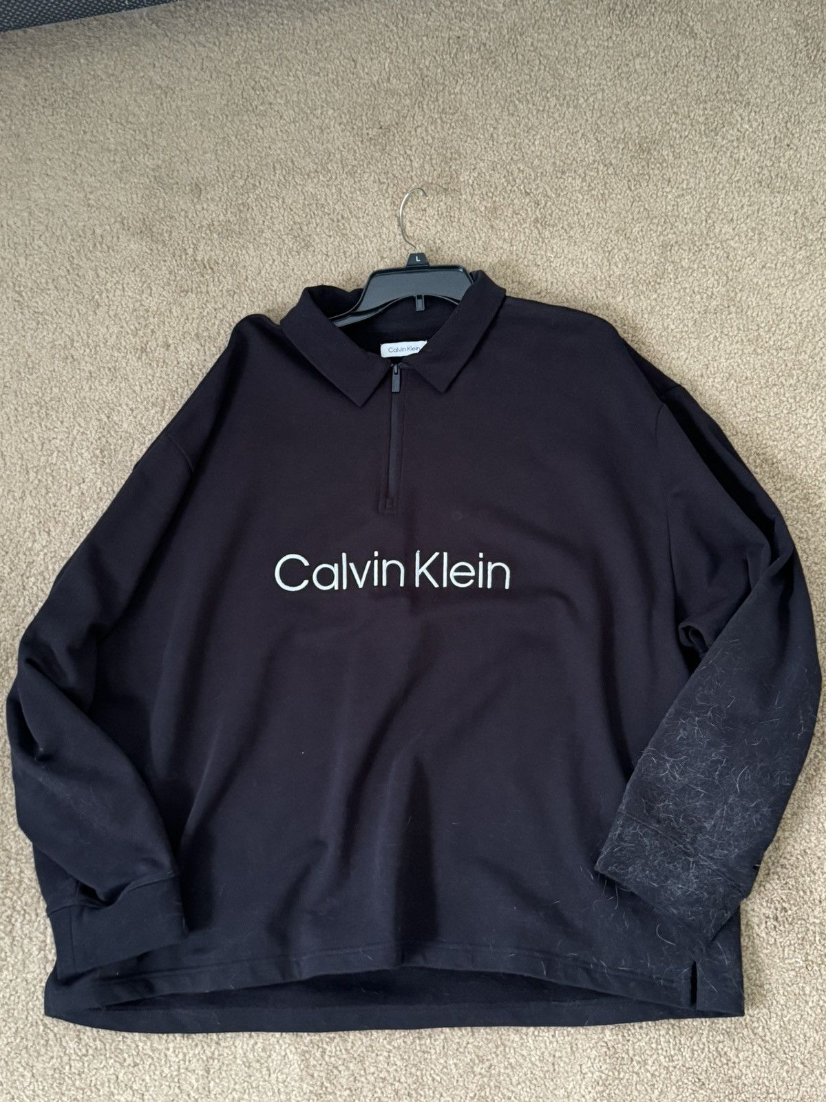 Calvin Klein Calvin Klein Polo Sweatshirt Size US XXL / EU 58 / 5 - 1 Thumbnail
