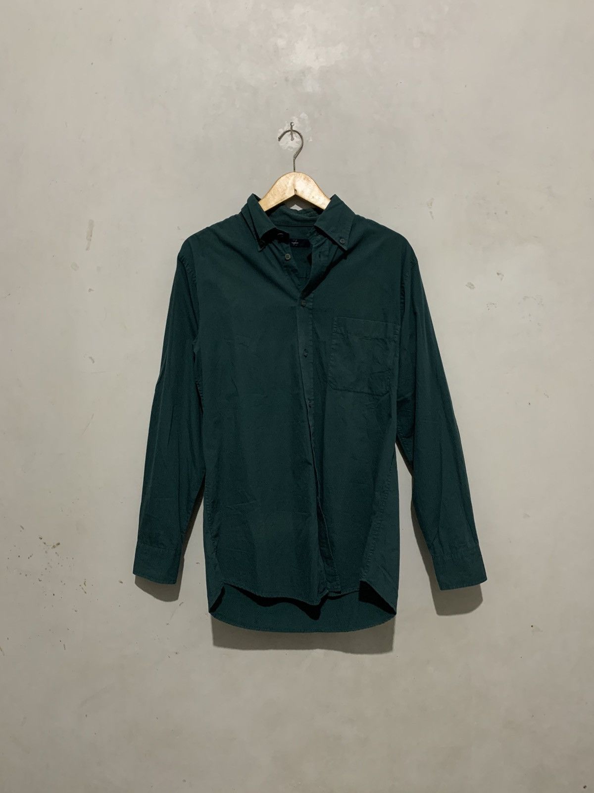 Ermenegildo Zegna Zegna Sport Men Shirts Green Size S Second Original Size US S / EU 44-46 / 1 - 1 Thumbnail