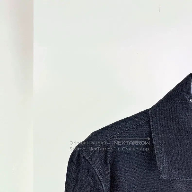 Hermes Hermes Black Denim Jacket Size XS / US 0-2 / IT 36-38 - 3 Thumbnail