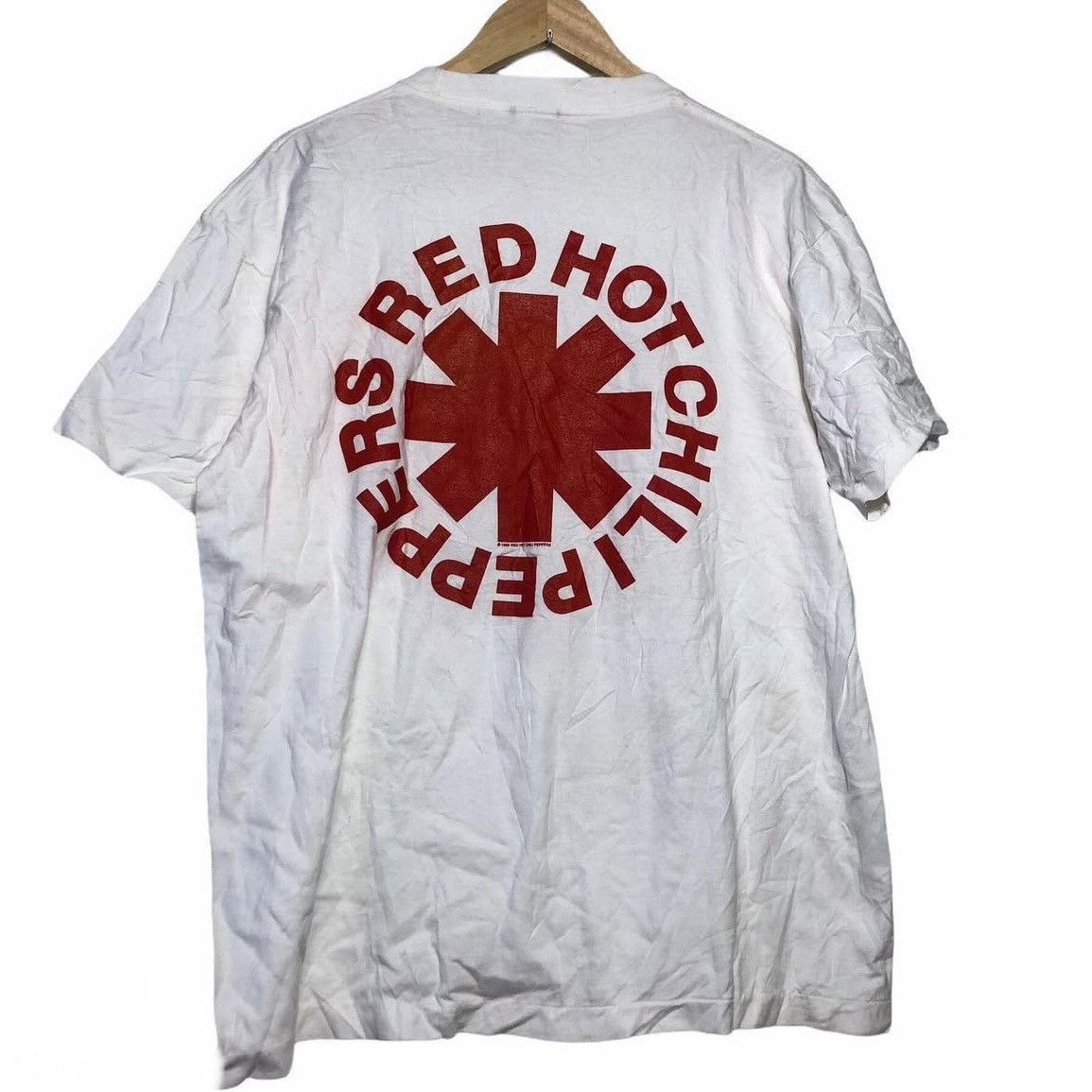 Band Tees × Vintage Red Hot Chili Peppers Band vintage 90s T-shirt 1998 Size US L / EU 52-54 / 3 - 3 Thumbnail