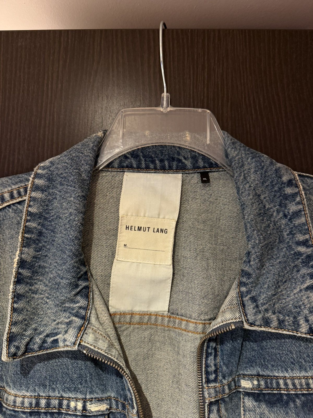 Helmut Lang Helmet Lang Denim Jacket Size US XL / EU 56 / 4 - 2 Thumbnail
