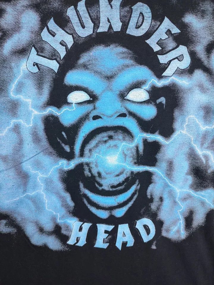 Vintage 90S Thunder Head Thunderhead Band T-Shirt Vintage 1991 Tour Size US L / EU 52-54 / 3 - 3 Thumbnail