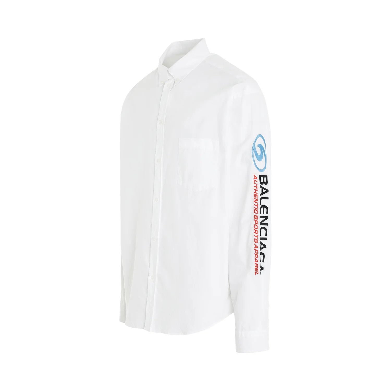 Balenciaga o1mris0824 Shirt in White Size US XL / EU 56 / 4 - 2 Thumbnail