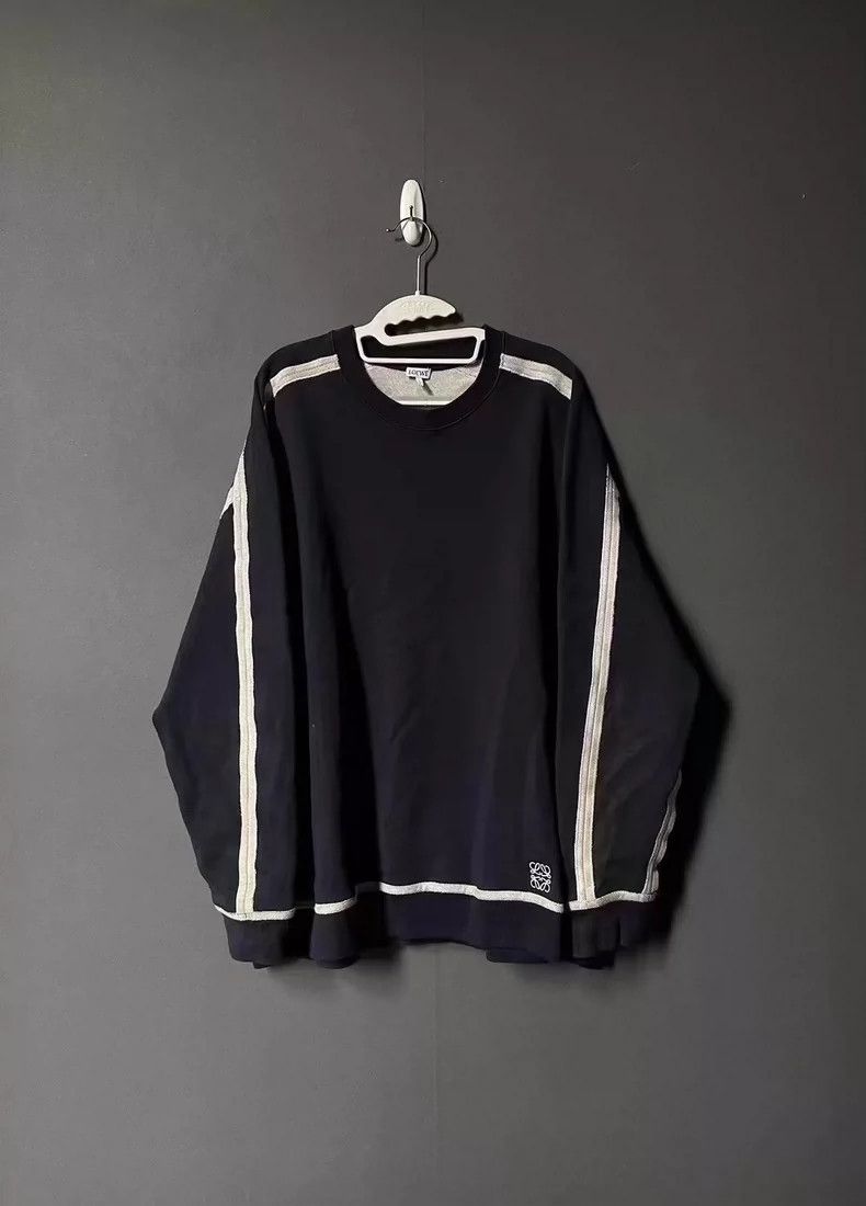 Loewe loewe Blue pullover sweatshirt 2505-Nextarrow Size US L / EU 52-54 / 3 - 1 Thumbnail
