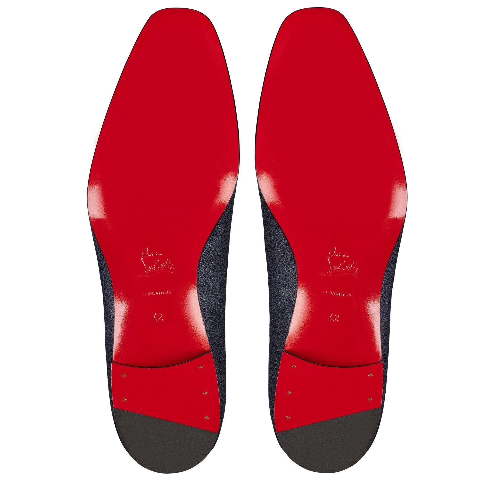 Christian Louboutin o1bcso1str0326 Slip Ons in Black Size US 12 / EU 45 - 4 Thumbnail