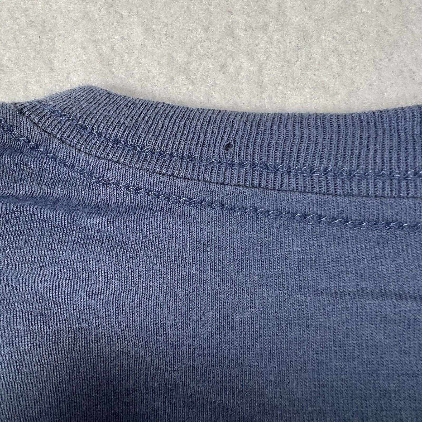 Polo Ralph Lauren Polo Ralph Lauren Large V-Neck Blue T Shirt Navy Pony Logo Size US L / EU 52-54 / 3 - 12 Thumbnail