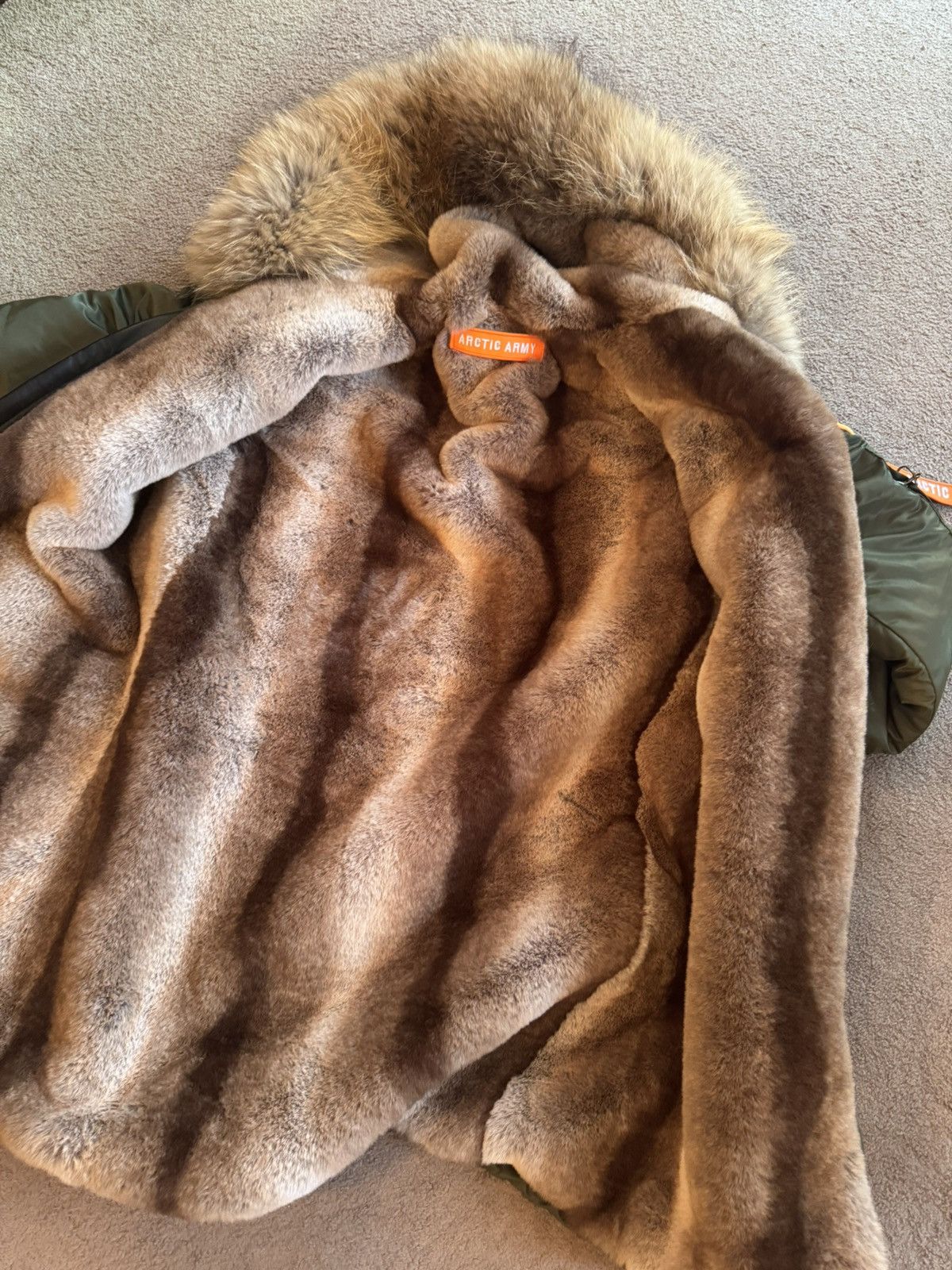 Other ARCTIC ARMY jacket STUDY sizes in photos by tape measure Size M / US 6-8 / IT 42-44 - 21 Thumbnail