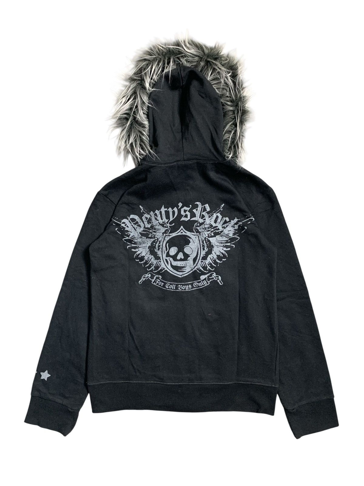 Beauty Beast Archive BENTP’S ROCK SKULL FUR ZIP HOODIE IFSIX LGB STYLE Size US M / EU 48-50 / 2 - 2 Thumbnail