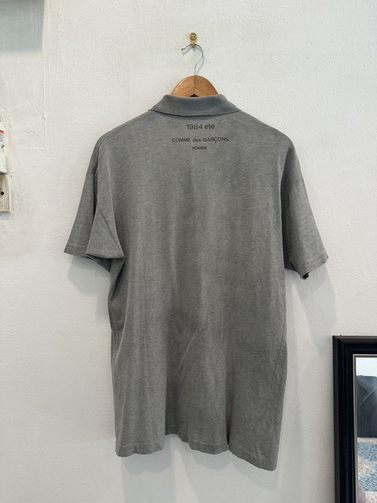 Comme des Garcons Homme Comme des Garcons Homme 1984 Polo Shirt Size US L / EU 52-54 / 3 - 1 Thumbnail