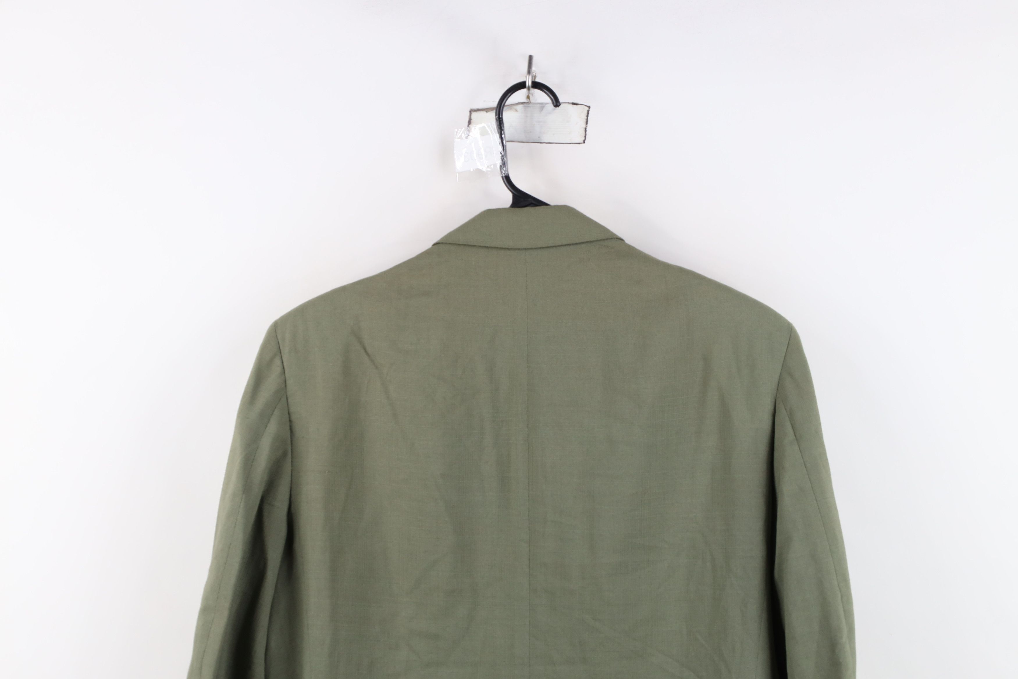 Vintage Vintage 50s Palm Beach 2 Button Suit Jacket Blazer Green USA Size US L / EU 52-54 / 3 - 15 Thumbnail