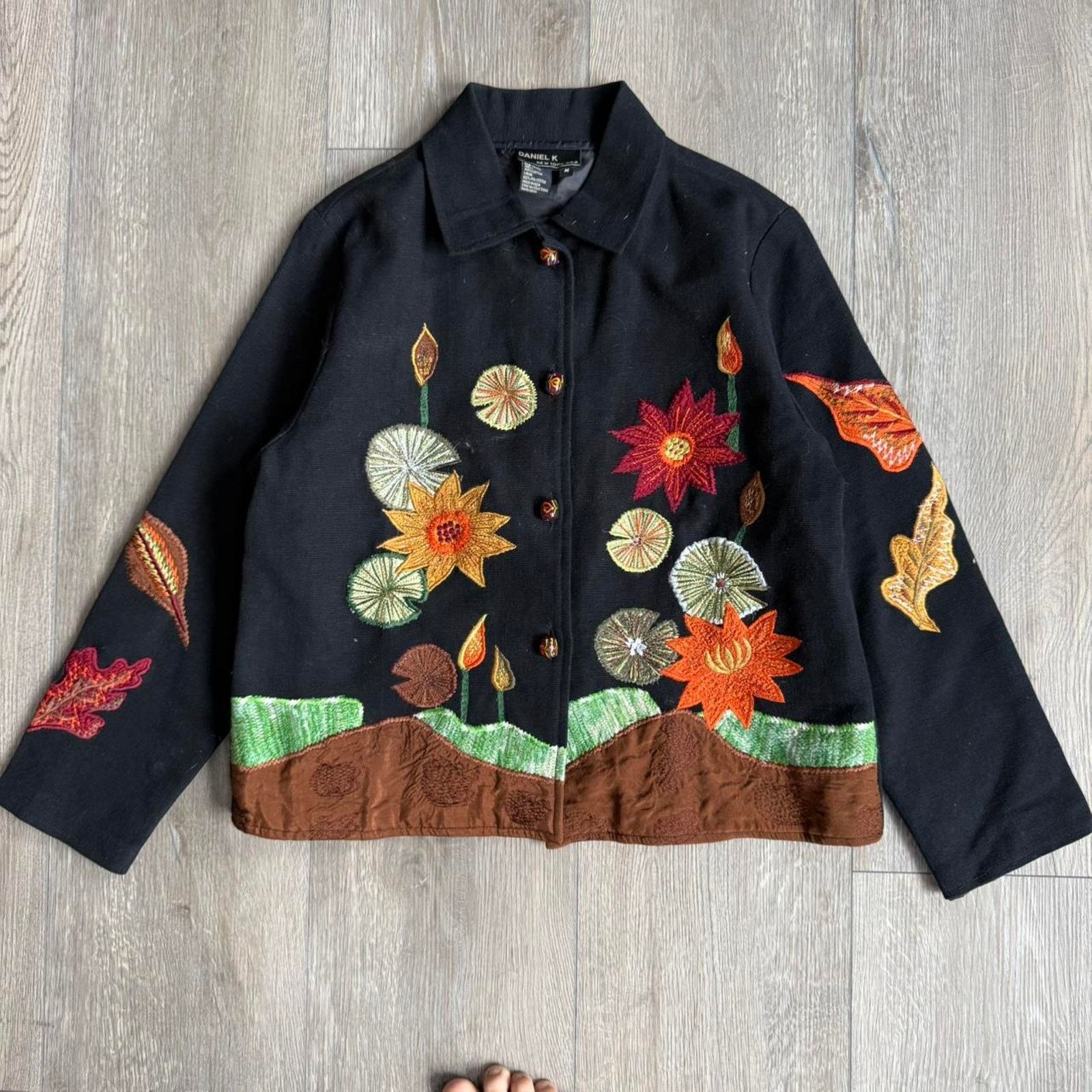 Other Vintage daniel k new york womens button up jacket Size M / US 6-8 / IT 42-44 - 1 Thumbnail
