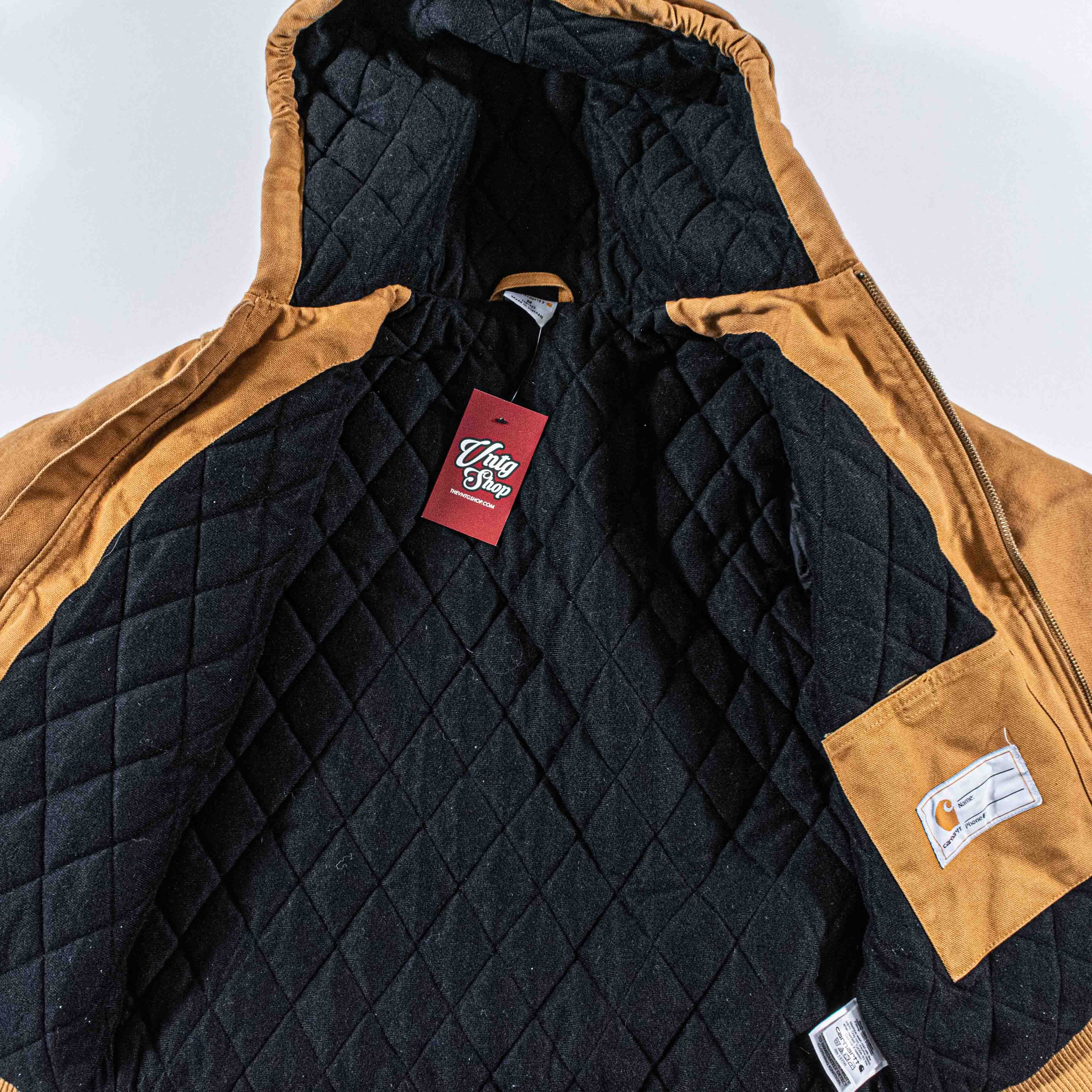 Carhartt Carhartt Hooded Jacket Youth M Medium Brown Canvas Workwear Size US XS / EU 42 / 0 - 6 Thumbnail