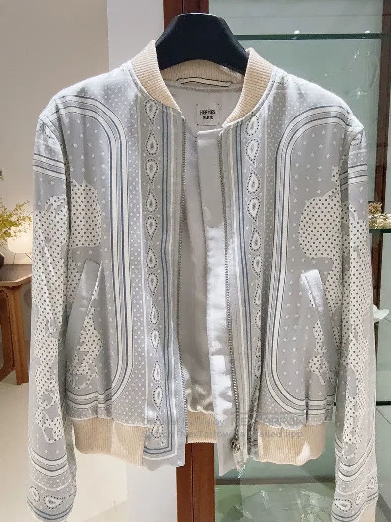 Hermes Hermes Silk Jacket Size XS / US 0-2 / IT 36-38 - 8 Thumbnail