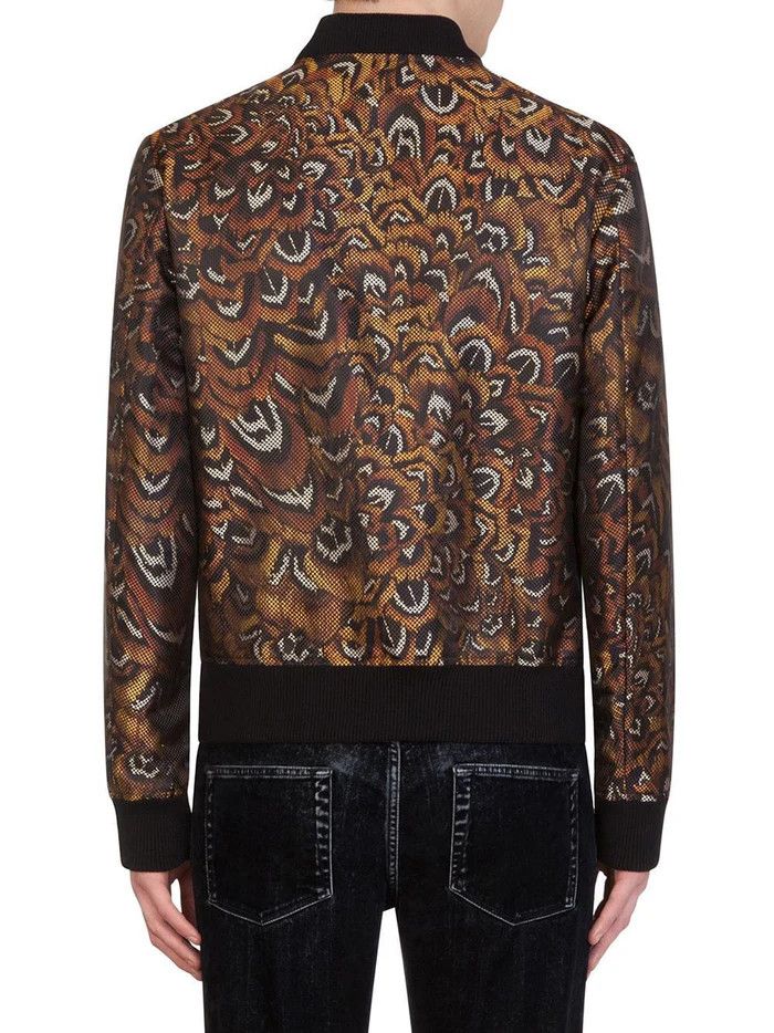 Dolce & Gabbana o1y0125 Canvas Bomber Jacket in Multicolor Size US M / EU 48-50 / 2 - 4 Thumbnail
