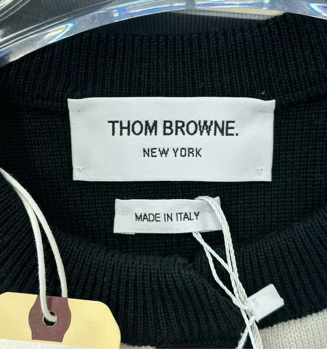 Thom Browne Thom Browne White Knit Cardigan Jacket. Size S / US 4 / IT 40 - 4 Thumbnail