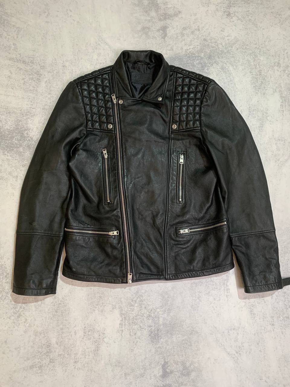 Allsaints ALL SAINTS LEATHER JACKET size L Size US L / EU 52-54 / 3 - 1 Thumbnail