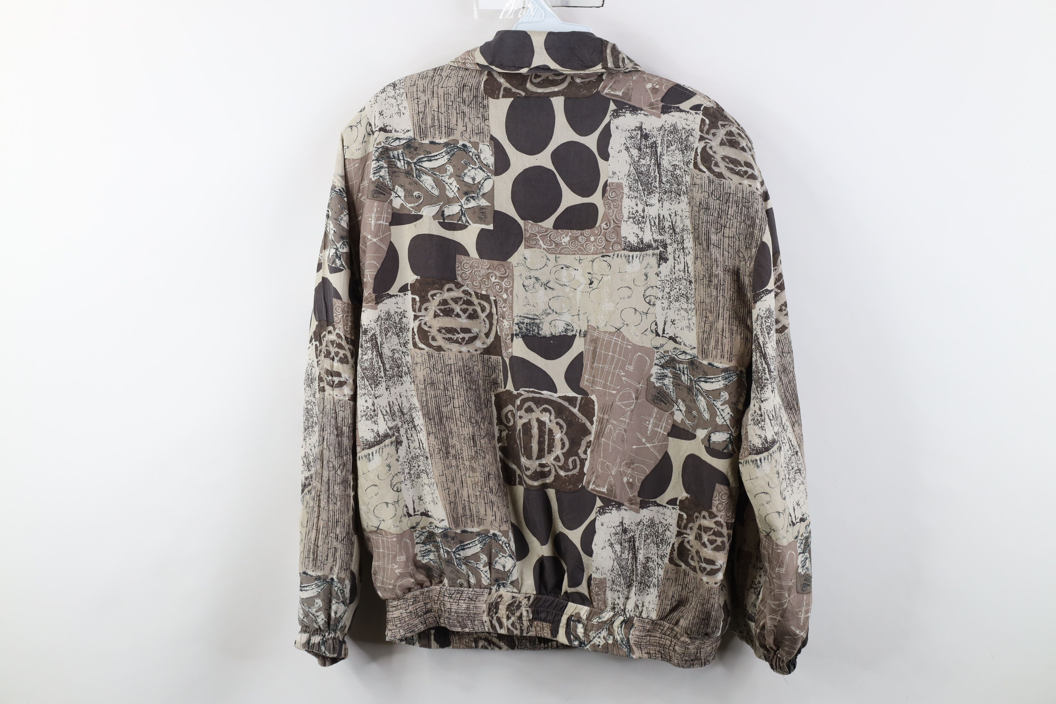 Vintage Vintage 90s Streetwear Silk Full Zip Windbreaker Jacket Size M / US 6-8 / IT 42-44 - 11 Thumbnail