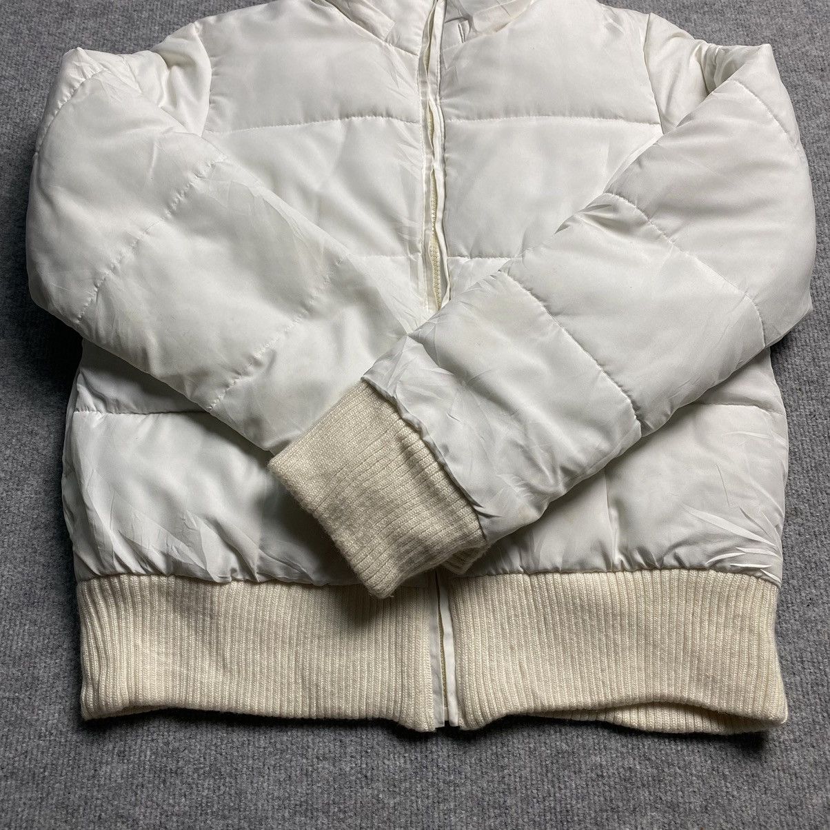 Japanese Brand Sabbath Cropped fit Puffer White Jackect Size US M / EU 48-50 / 2 - 4 Thumbnail