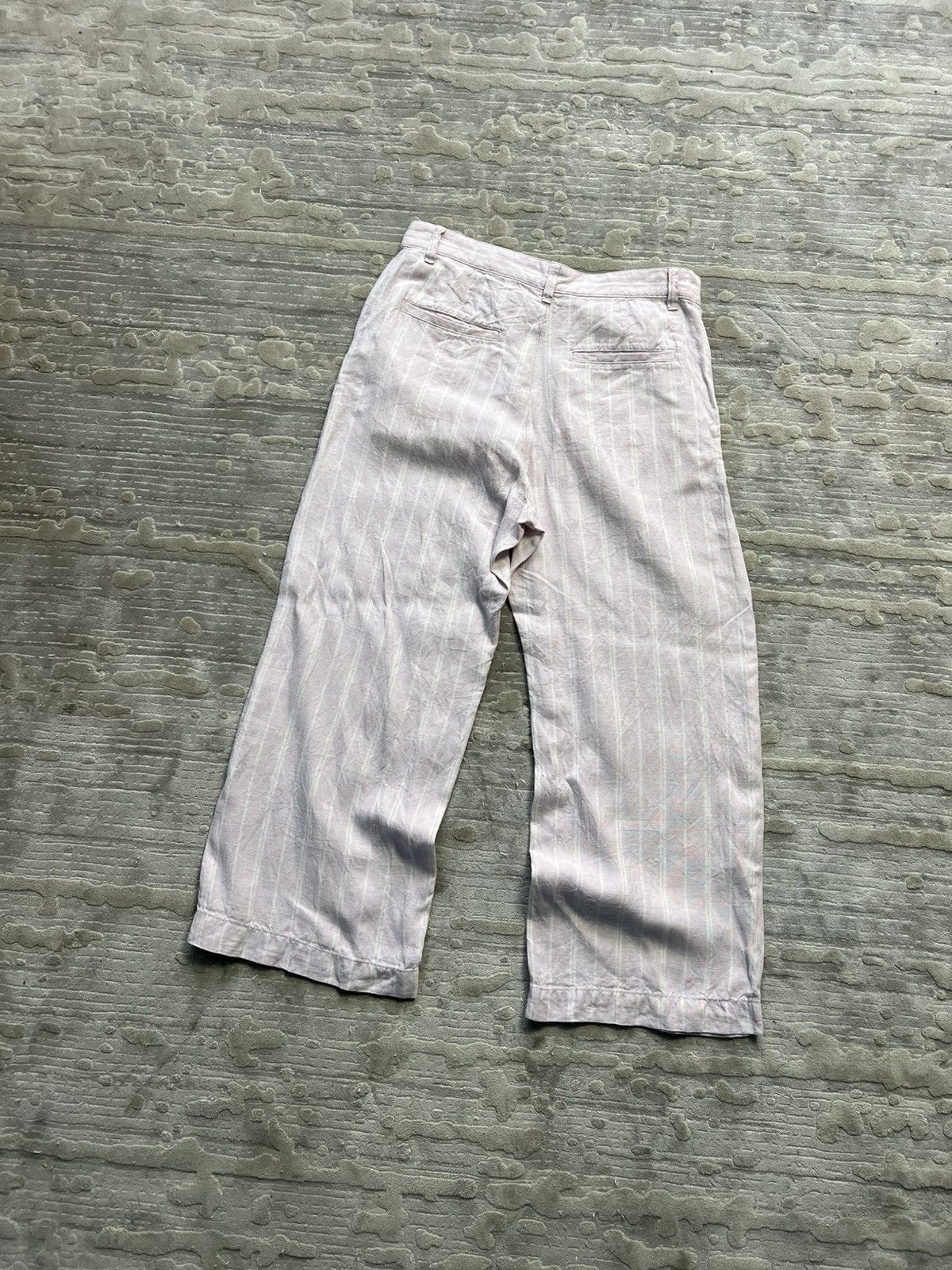 Polo Ralph Lauren Polo Ralph Lauren women’s striped wide leg body linen Size 30" / US 8 / IT 44 - 10 Thumbnail