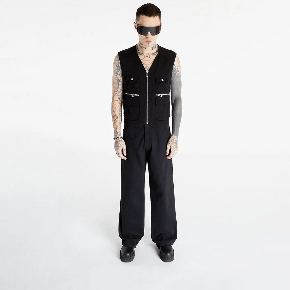 Acne Studios NWOT $465 - Black Cargo Vest - 50/L Size US L / EU 52-54 / 3 - 3 Thumbnail