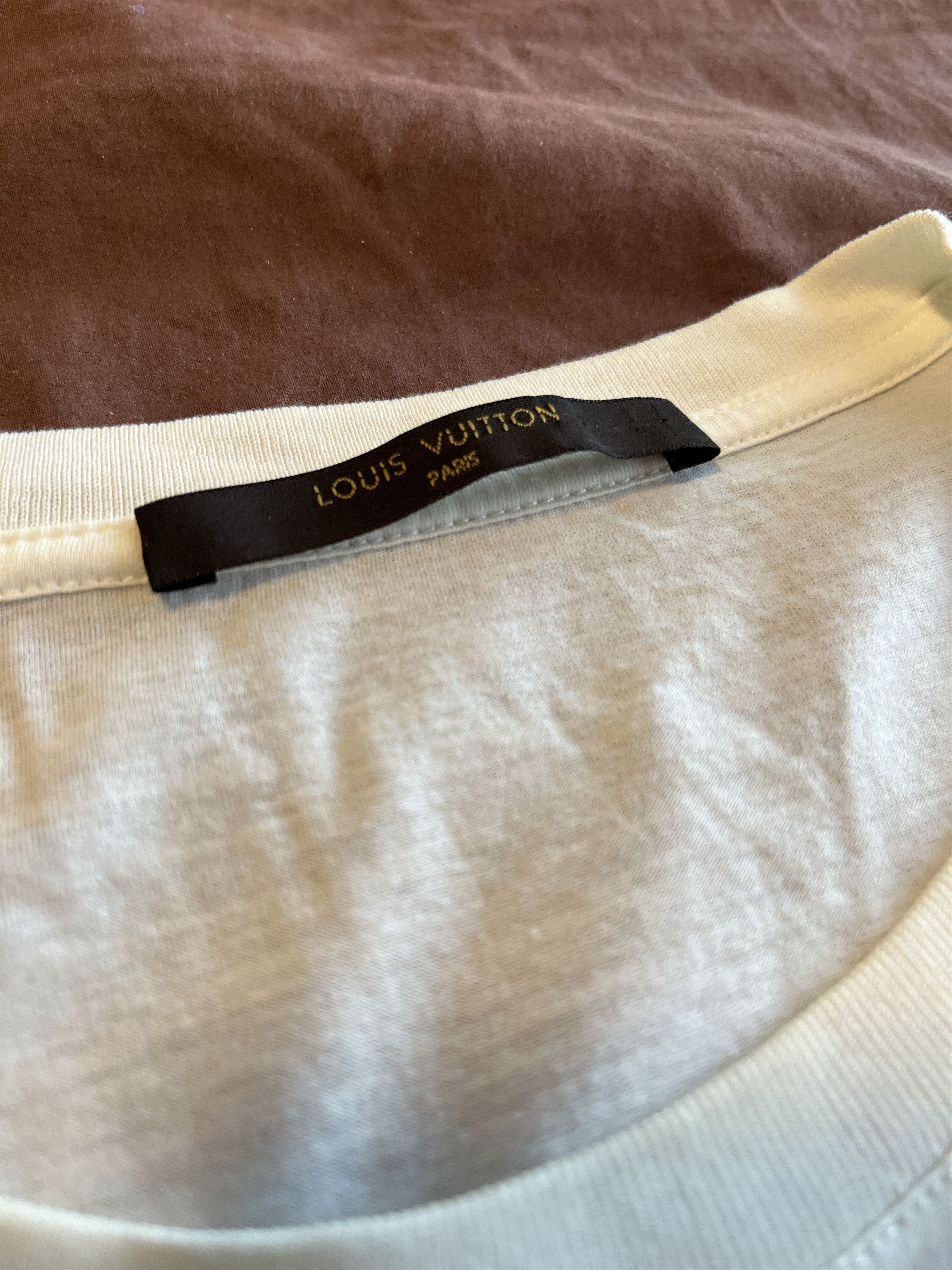 Louis Vuitton Louis Vuitton Panel Monogram Tee Size US L / EU 52-54 / 3 - 3 Thumbnail