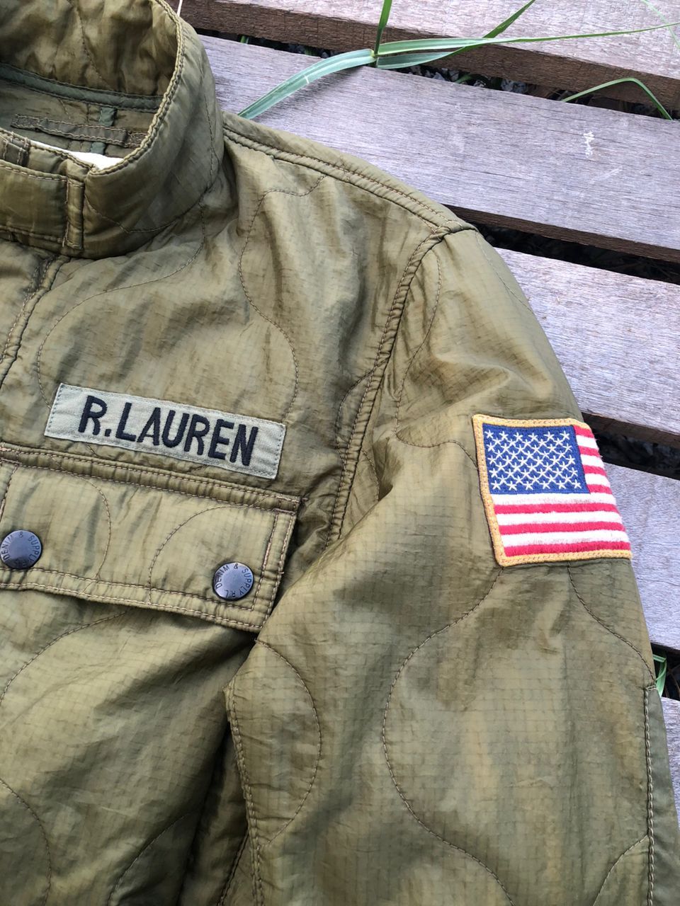 Denim & Supply Ralph Lauren Ralph Lauren Military Quilted Jacket Size US S / EU 44-46 / 1 - 6 Thumbnail