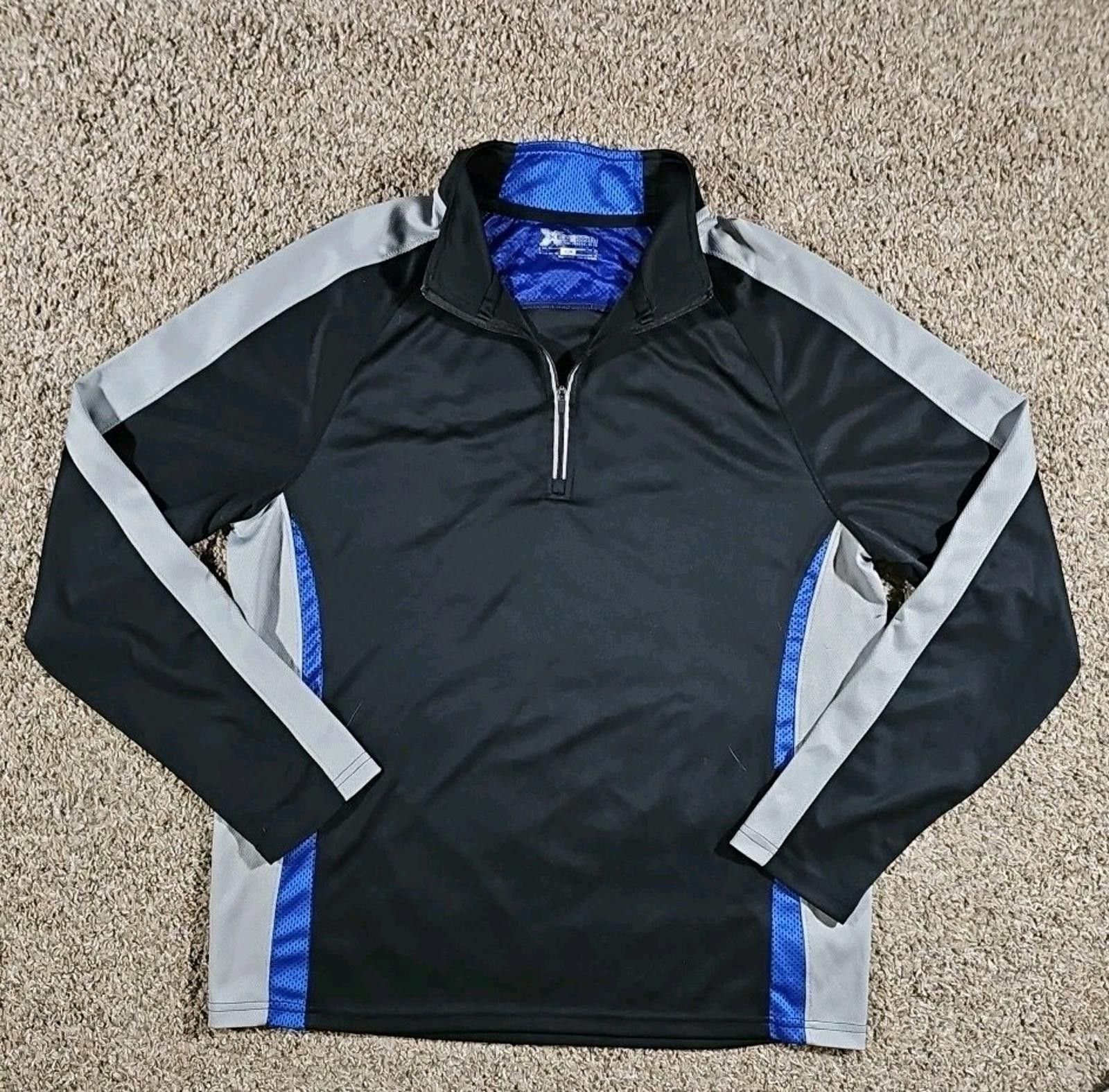 Designer Xersion Performance Wear 1/4zip LS Running Top Mens M Size ONE SIZE - 1 Thumbnail