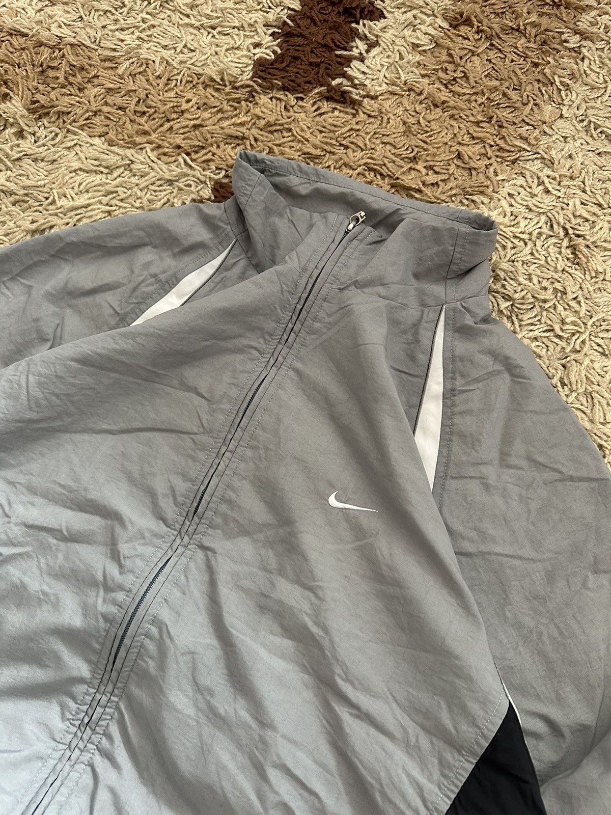 Nike × Vintage 🔥VINTAGE Y2K NIKE 00’s LIGHT NYLON LIGHT JACKET🔥 Size US L / EU 52-54 / 3 - 2 Thumbnail
