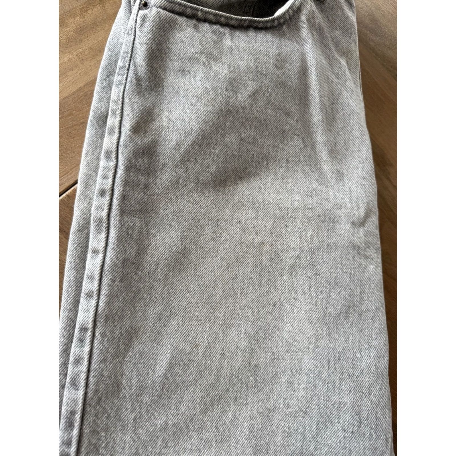 Levi's VINTAGE Levi's 505 Jeans Regular Fit Denim Acid Wash Gray 33x30 Mens Jeans 5-Pocket City Grunge 80s 90s Levi's 500 Series USA Vintage ReplacementTitle Size US 33 - 7 Thumbnail