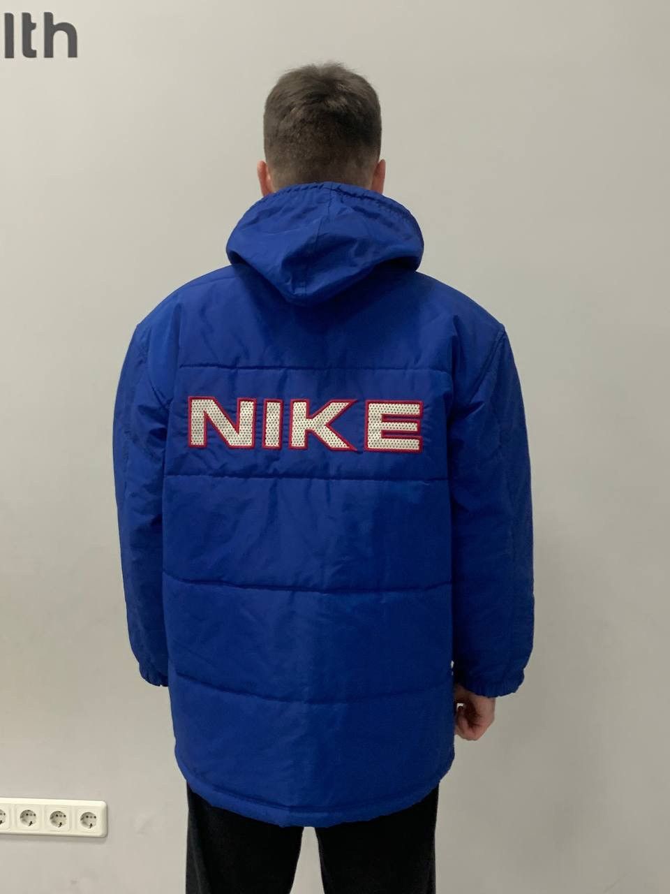 Nike VERY RARE nike 90s vintage spellout puffer jacket Size US M / EU 48-50 / 2 - 1 Thumbnail