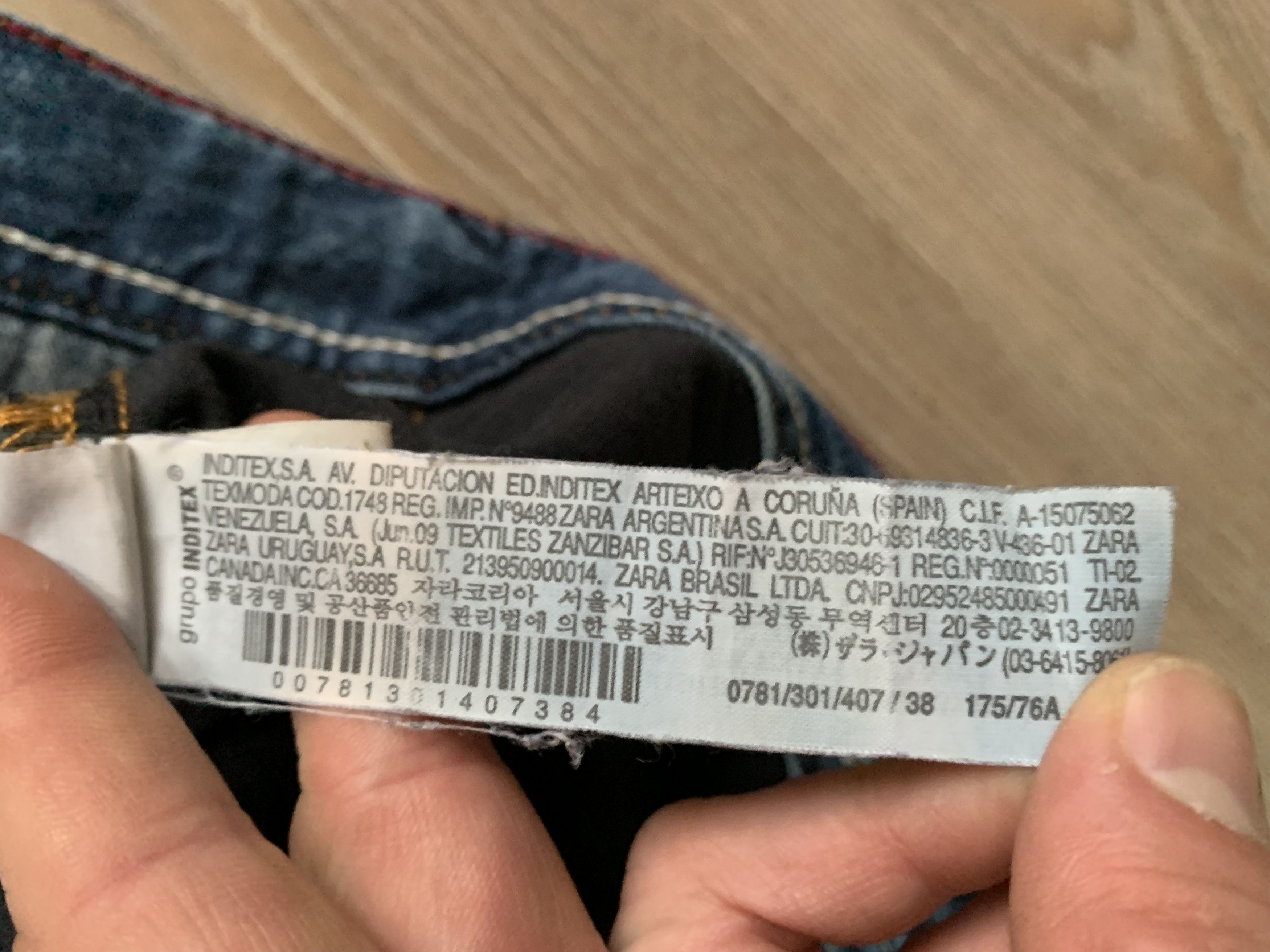 Zara Zara Man Light Blue Distressed Jeans Size US 30 / EU 46 - 14 Thumbnail