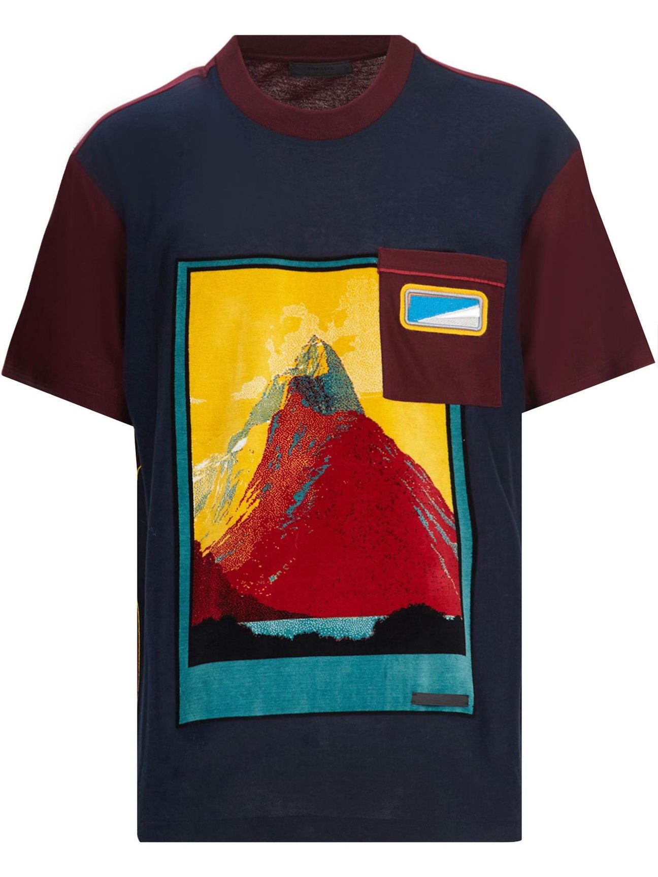 Prada SS17 Prada Mountain Landscape Full Print knit Shirt Size US XL / EU 56 / 4 - 1 Thumbnail