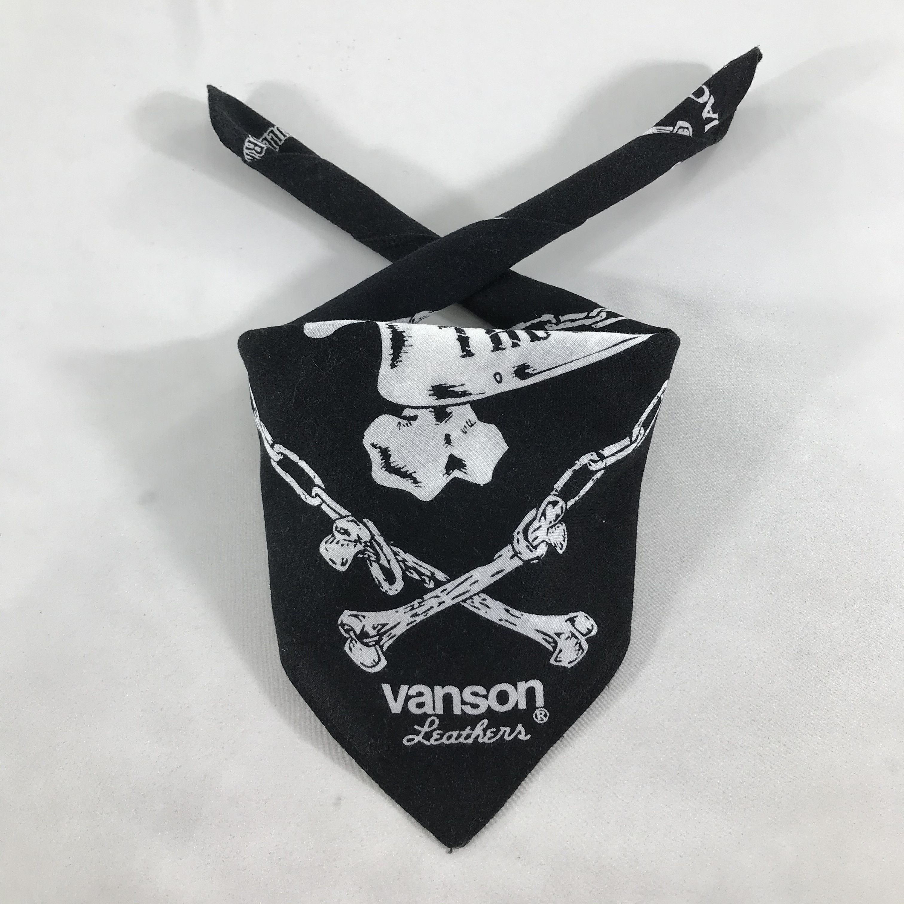 Vanson Leathers Vanson Bandana / Handkerchief / Neckerchief - S1809 Size ONE SIZE - 3 Thumbnail