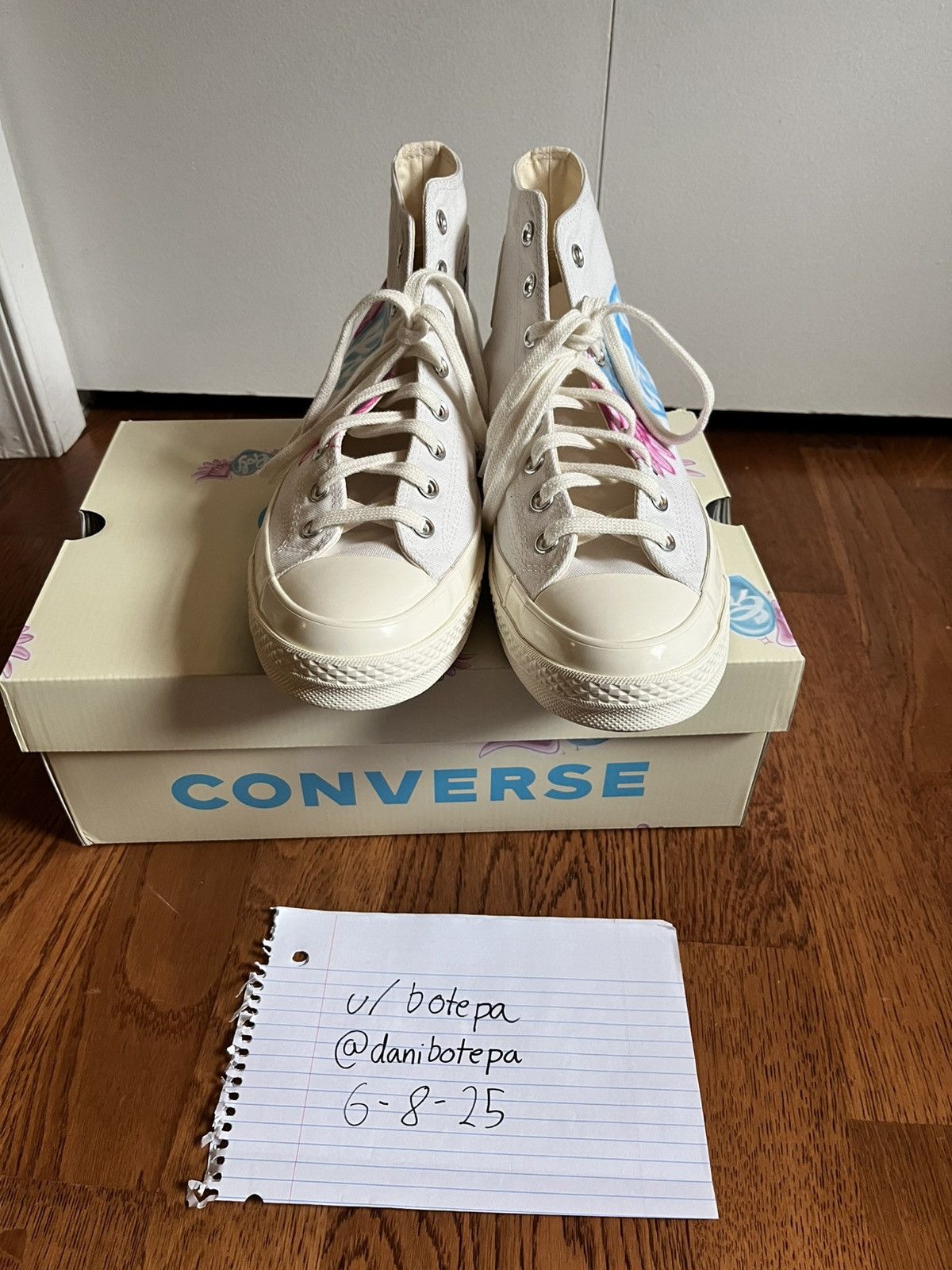 Golf Wang Golfwang “Airbrush” Chuck 70 Hi Converse Size US 10.5 / EU 43-44 - 4 Thumbnail