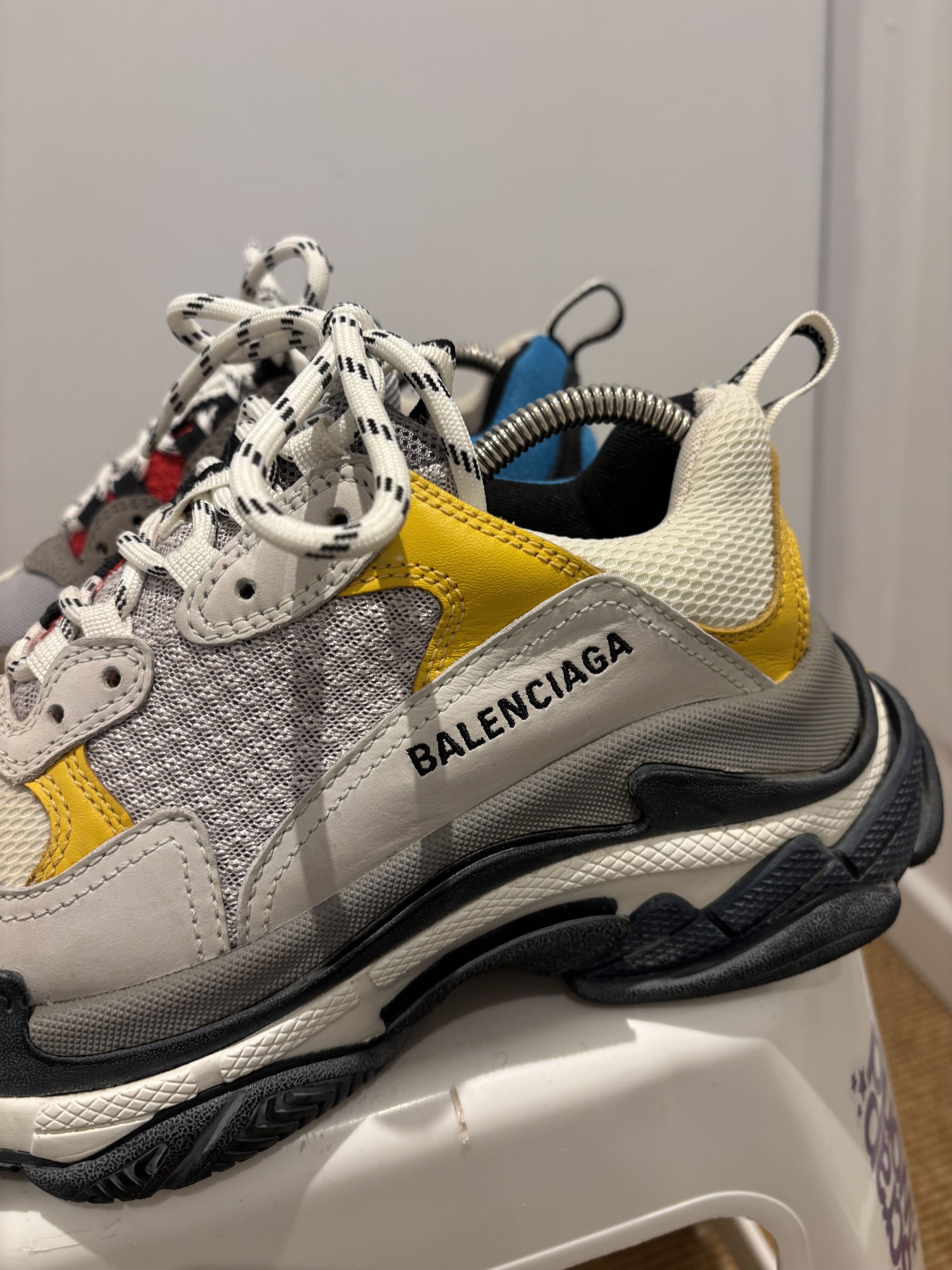 Balenciaga Basket de luxe Balenciaga Triple S en tbe Size US 6 / EU 39 - 4 Thumbnail