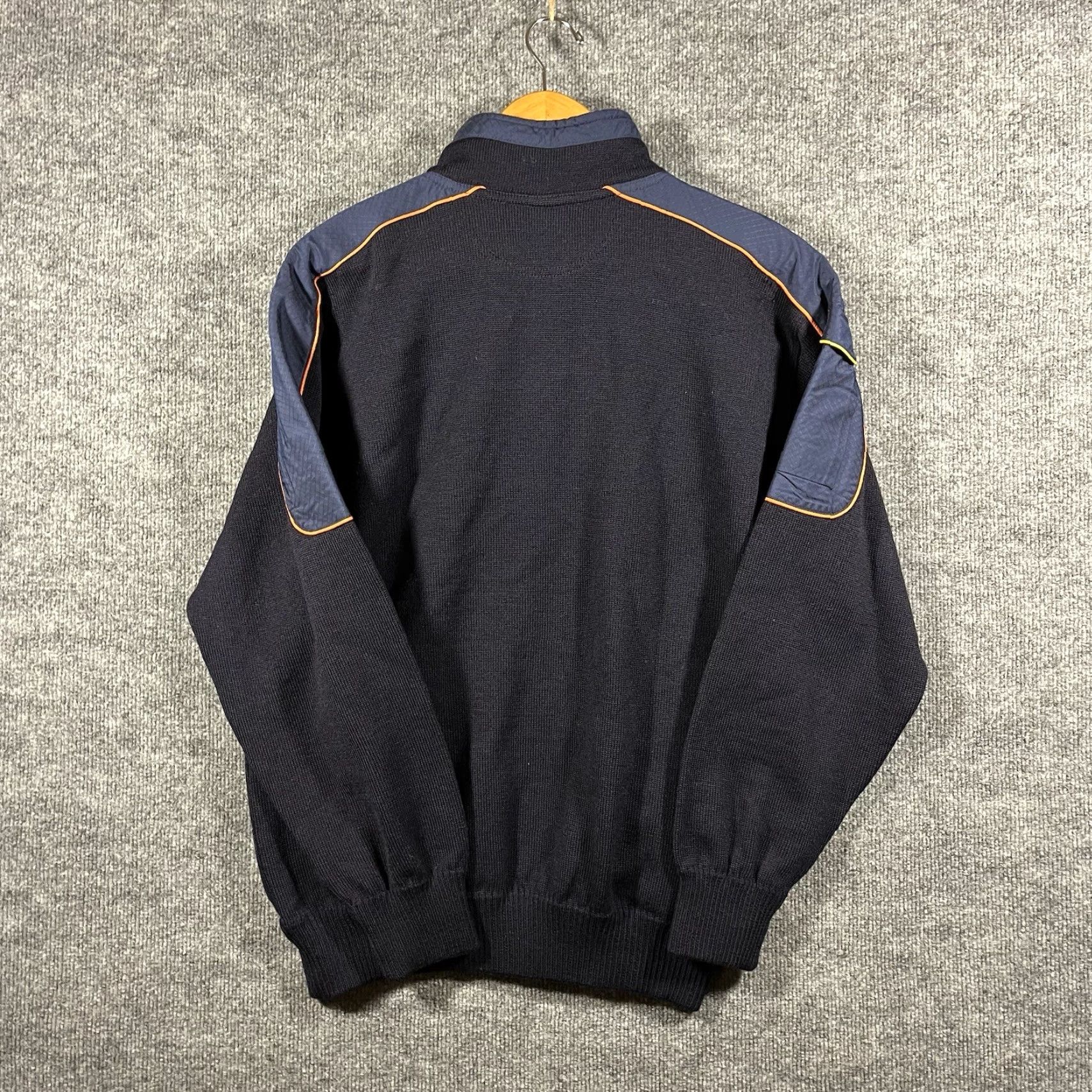 Paul & Shark VINTAGE Paul & Shark Yachting Watershed New Wool Half Zip Sweater Made in Italy Large Size US L / EU 52-54 / 3 - 6 Thumbnail