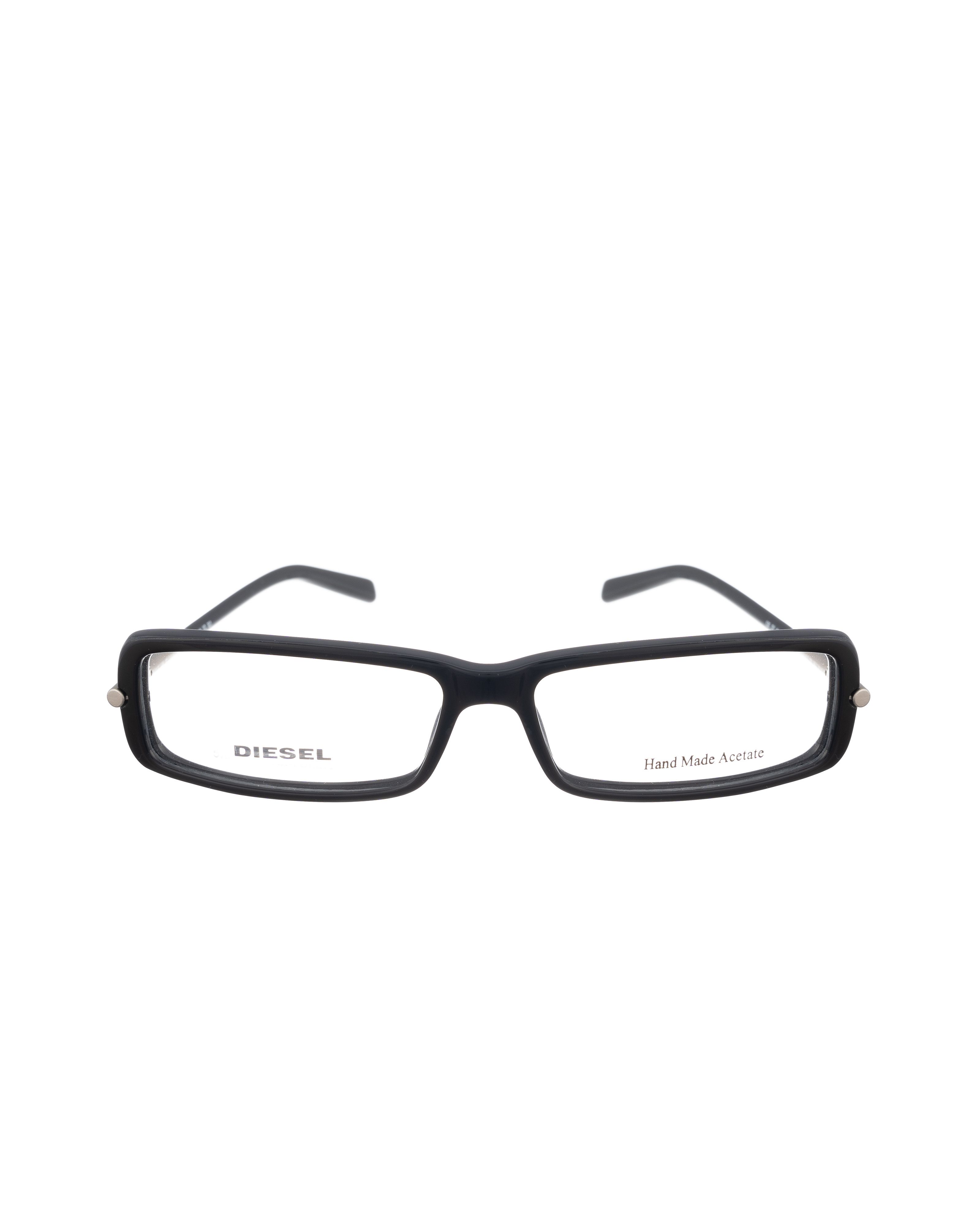Diesel Diesel 00s Black Plastic Glasses with Silver Logo on Temples Size ONE SIZE - 3 Thumbnail