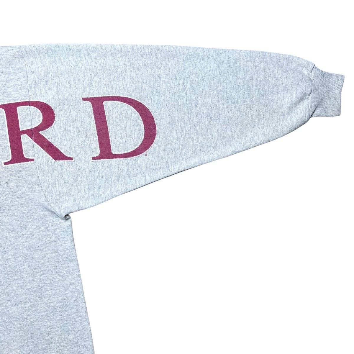 NCAA 1990s Harvard University Crimson Across Spell Out Sweatshirt Size US XL / EU 56 / 4 - 7 Thumbnail