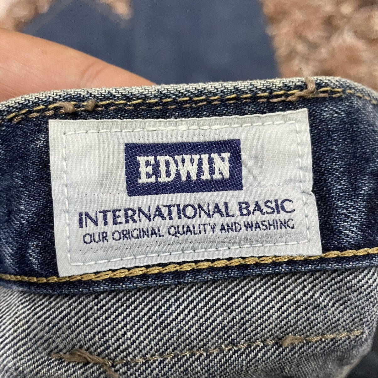 Edwin 🔥Vintage 90s Edwin 403 Blue Washed Regular Fit Denim Jeans Size US 31 - 11 Thumbnail