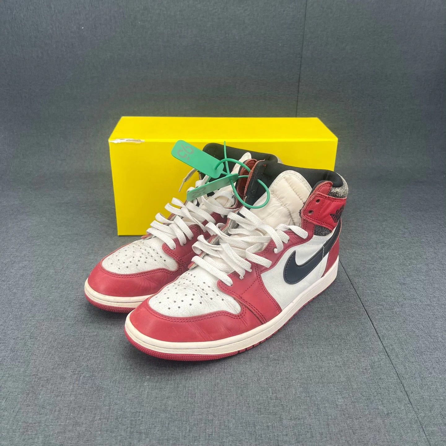 Nike Air Jordan 1 Distressed Chicago Size 44.5 Good Condition Size US 11.5 / EU 44-45 - 1 Thumbnail