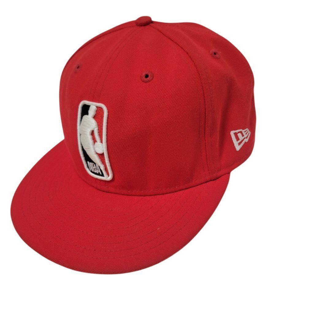 New Era New Era NBA Chicago Bulls Cap 7 3/8 Red Excellent Condition Size 30 - 3 Thumbnail