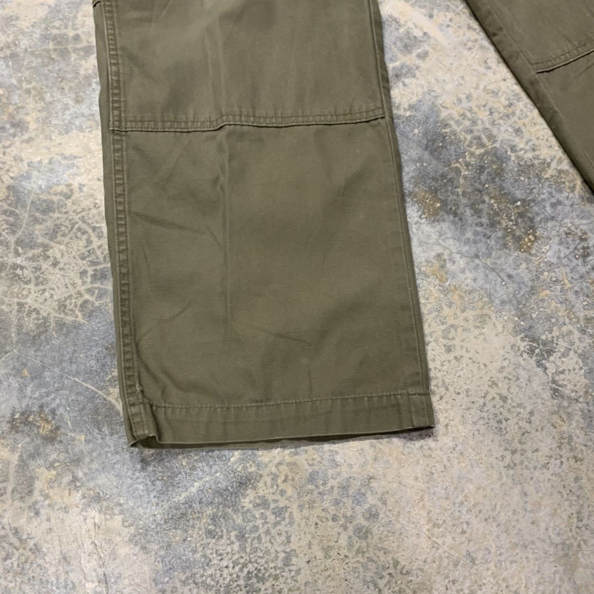 Japanese Brand × Vintage Vtg Blueway Clothing Uniform cargo double knee pants Size US 33 - 6 Thumbnail