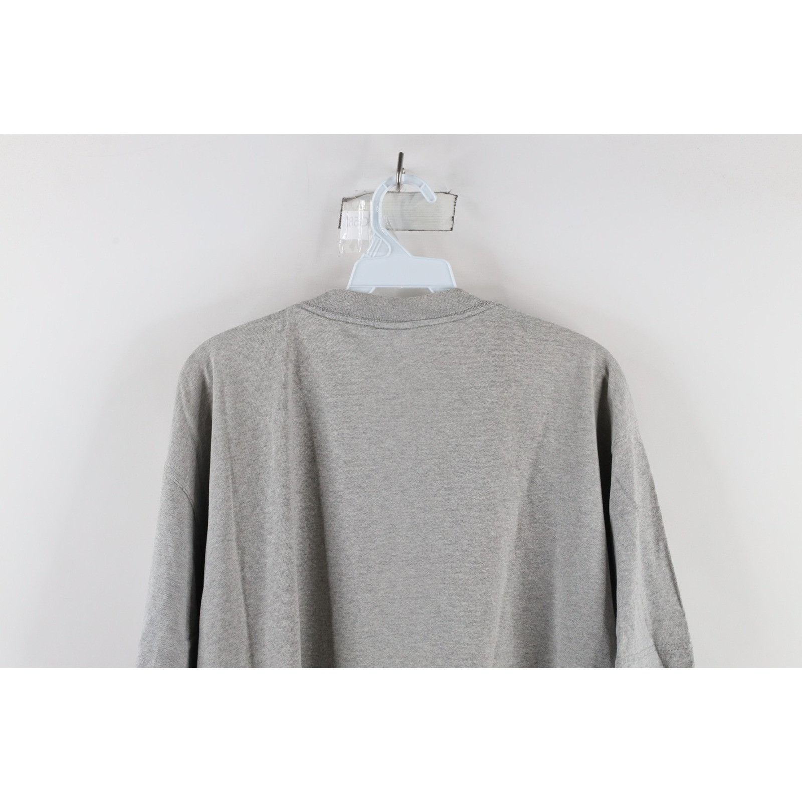 Jockey × Vintage Vintage 90s Streetwear Distressed Blank Pocket T-Shirt Size US L / EU 52-54 / 3 - 13 Thumbnail