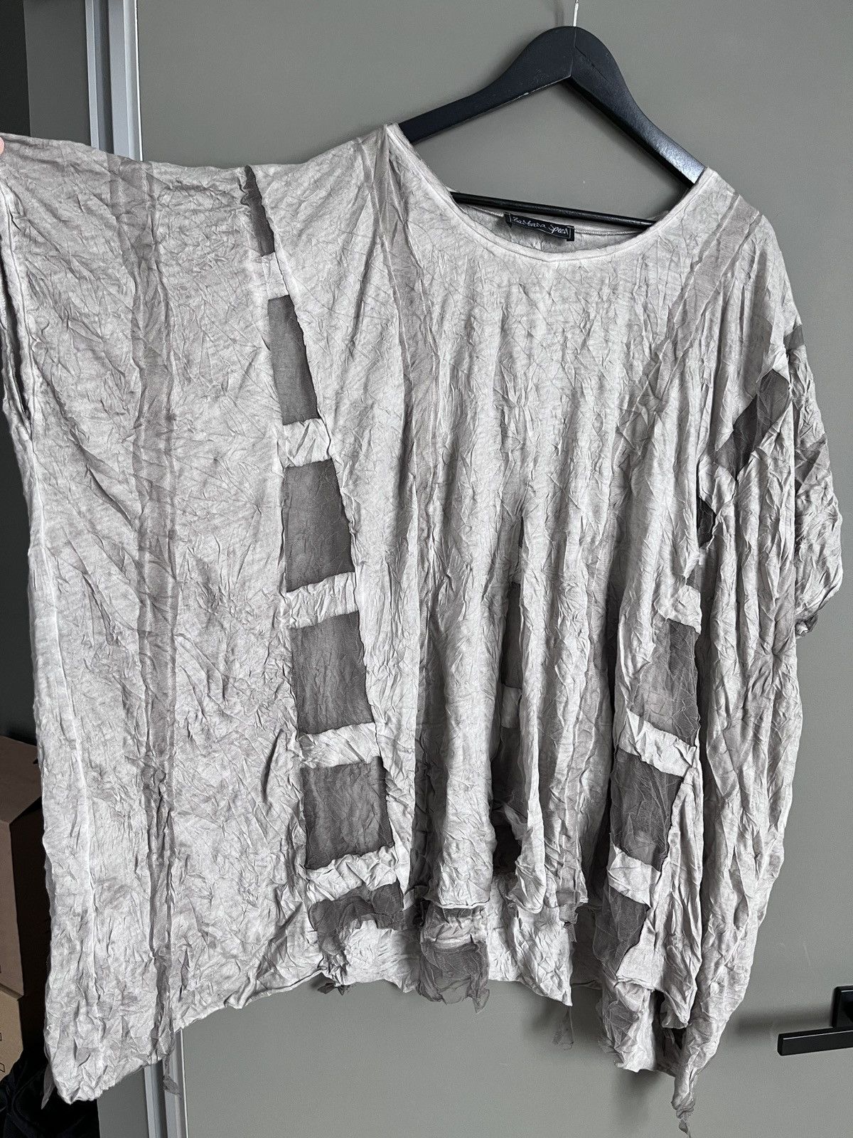 Other Barbara Speer Avant Garde Asymmetric Deconstructive Dress Size ONE SIZE - 3 Thumbnail
