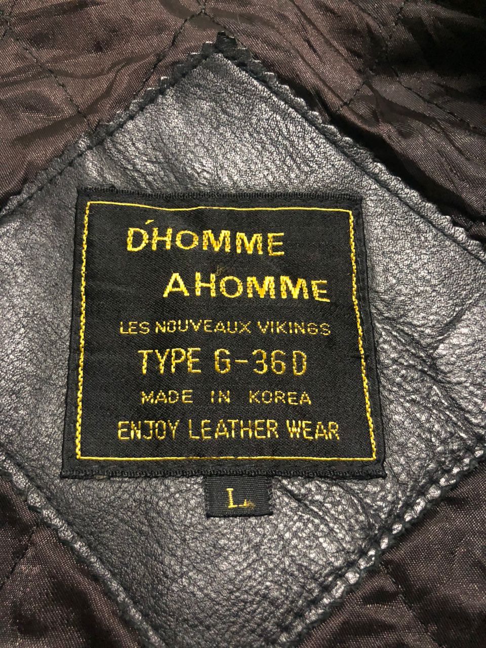 Issey Miyake VTG PARACHUTE CARGO COWHIDE LEATHER JACKET D HOMME AHOMME Size US L / EU 52-54 / 3 - 20 Thumbnail