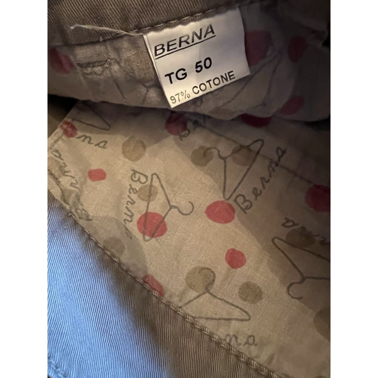 Vintage Berna Italia Mens Cargo Jogger Pants 35x34 Tan Button Fly Hipster Boho Sleek Size US 35 - 6 Thumbnail