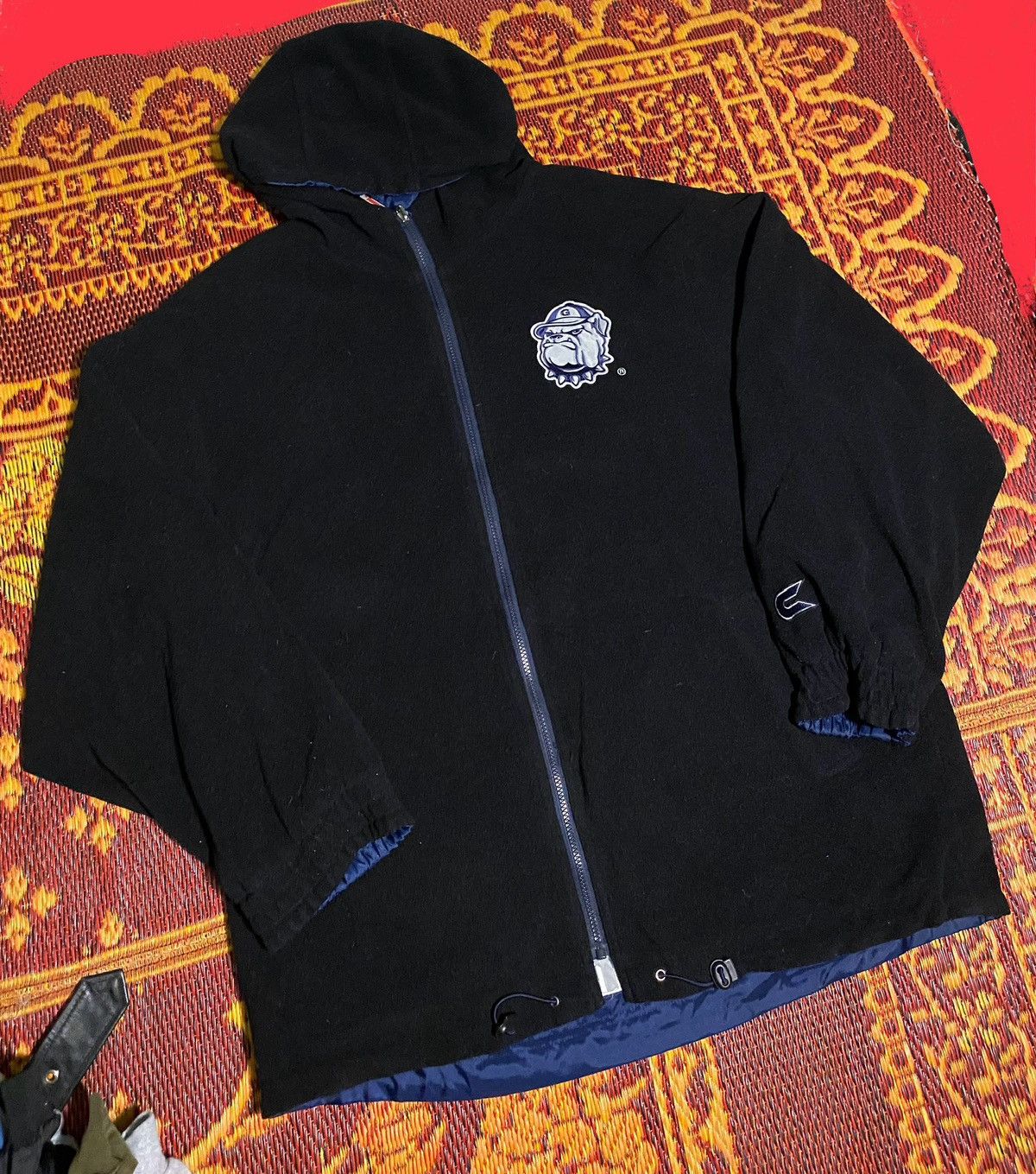 Other Vintage Georgetown University Reversible Jacket Size US L / EU 52-54 / 3 - 1 Thumbnail