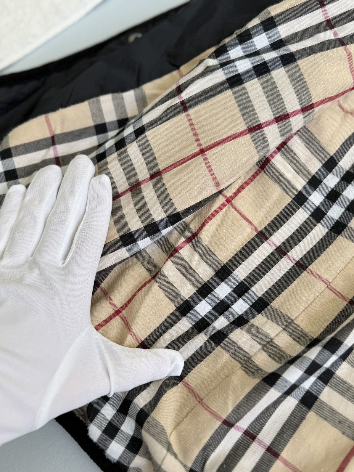 Burberry Burberry Quilted Jacket Corduroy Details Nowa Check Lining Size M / US 6-8 / IT 42-44 - 16 Thumbnail