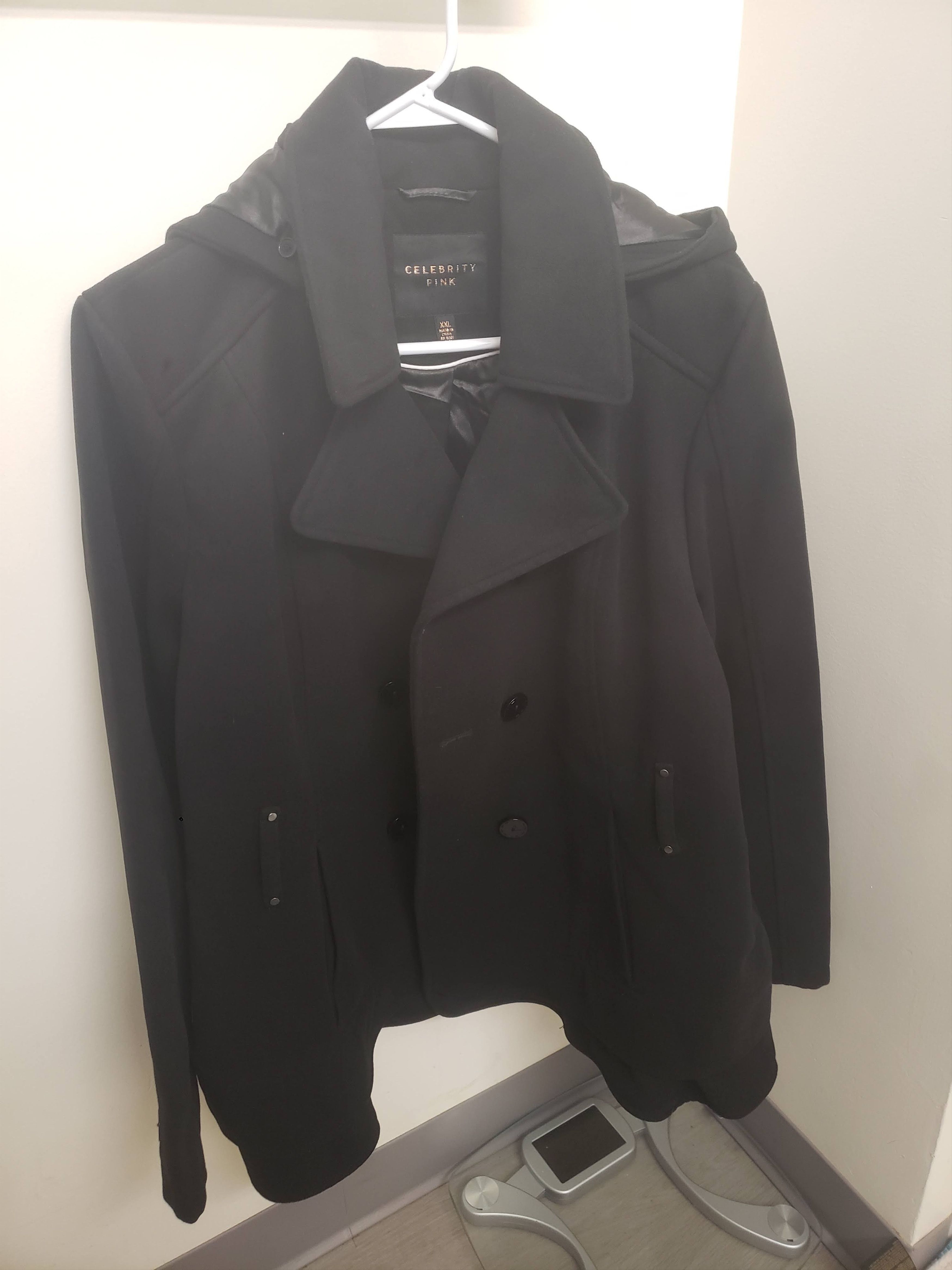 Other Celebrity pink hooded pea coat Size XXL / US 16-18 / IT 52-54 - 6 Thumbnail