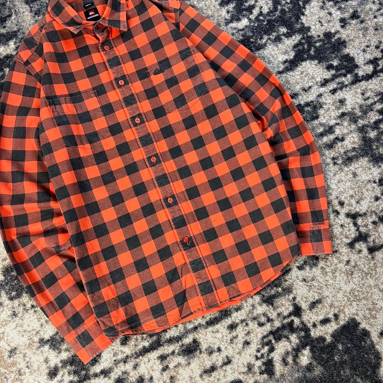 Quiksilver Quiksilver Vintage Mini Logo Flannel Plaid Button Up Shirt Size US M / EU 48-50 / 2 - 3 Thumbnail
